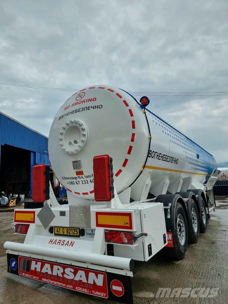Harsan Напівпричіп-цистерна для транспортування газу HARS نصف مقطورات مقطورة 