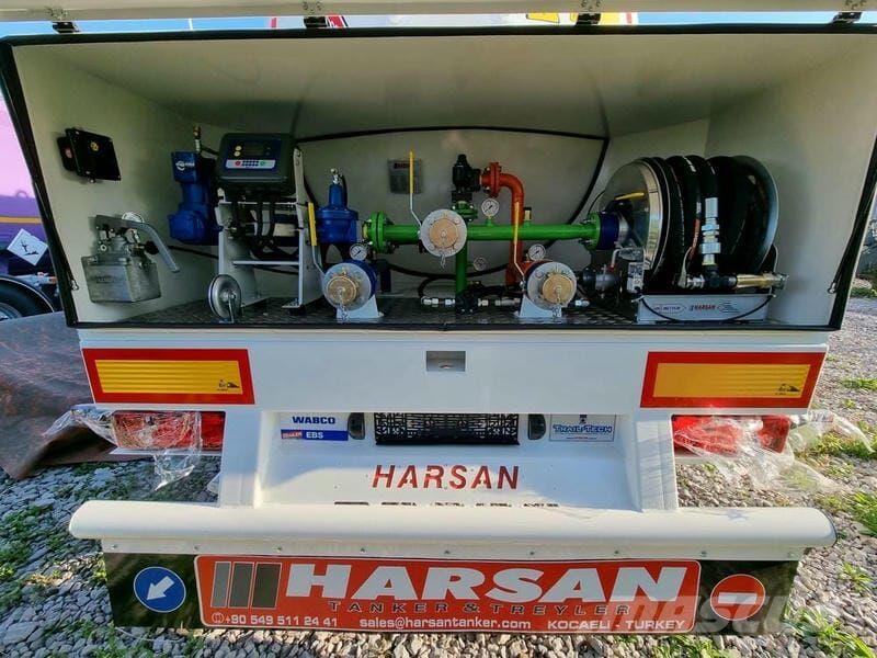 Harsan Напівпричіп-цистерна для транспортування газу HARS نصف مقطورات مقطورة 