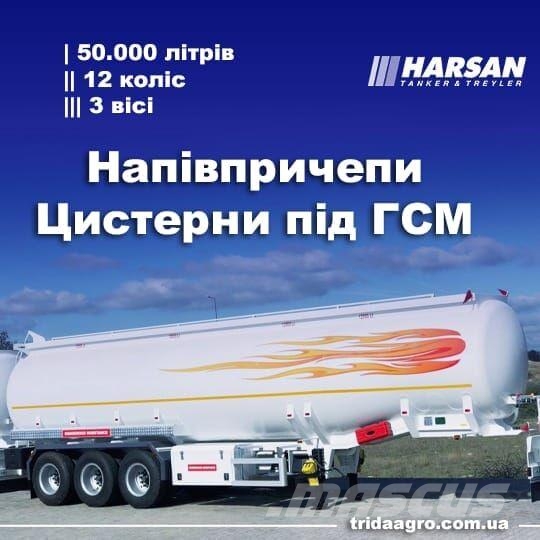 Harsan Нові Цистерни Напівпричепи для ГСМ نصف مقطورات مقطورة 