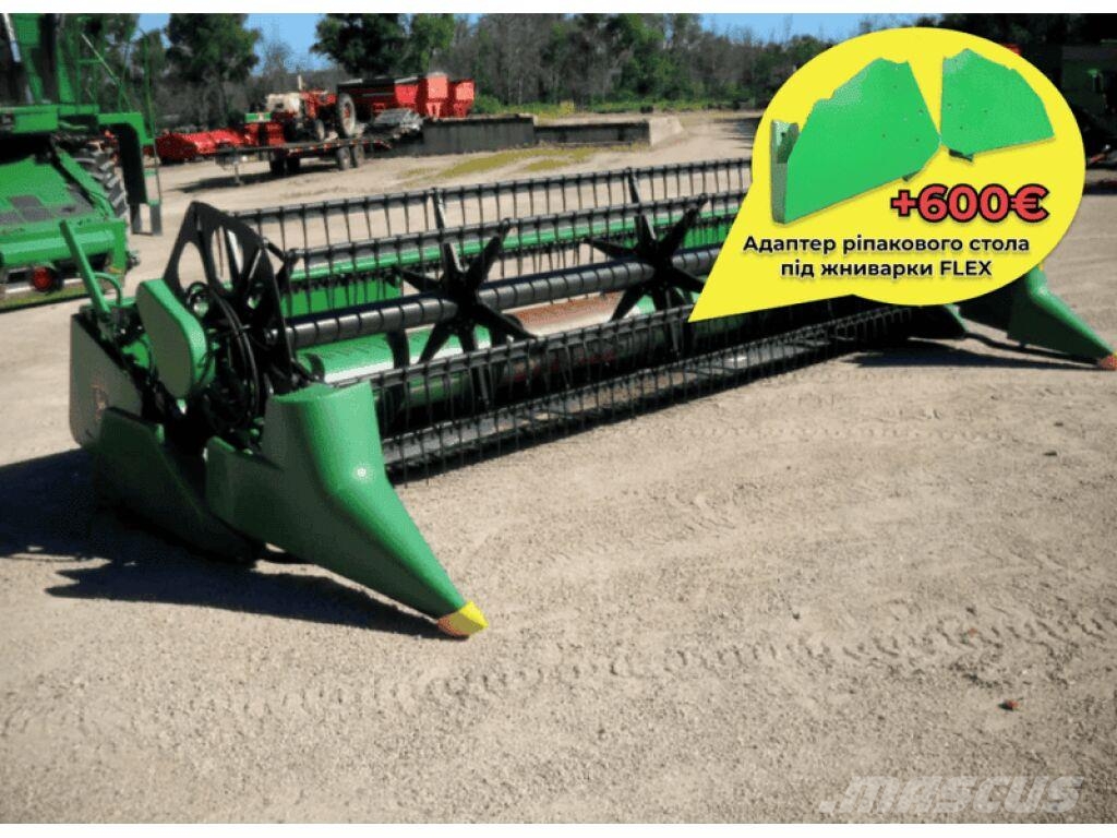 John Deere 918F Жатки