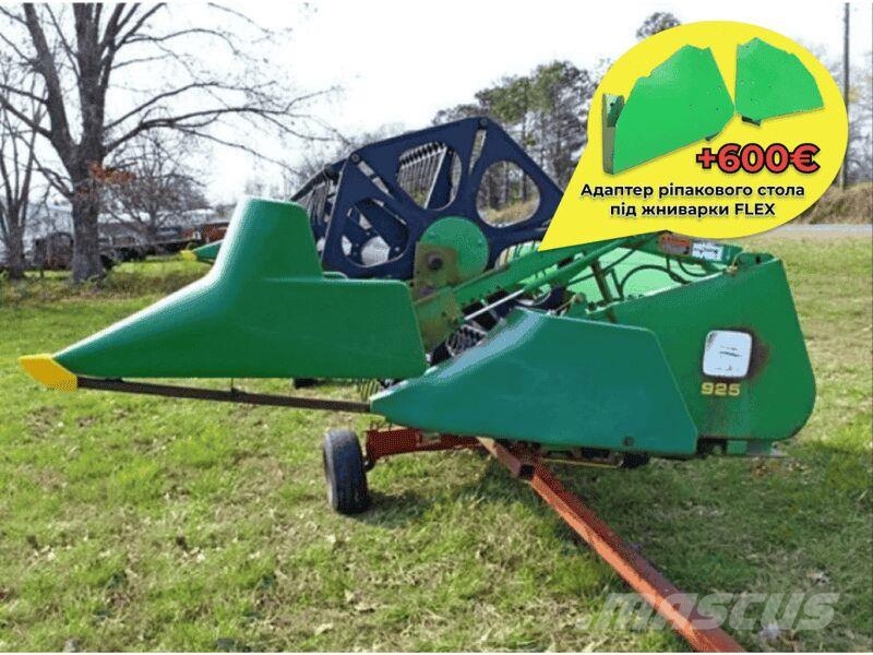 John Deere 925F Erntevorsätze