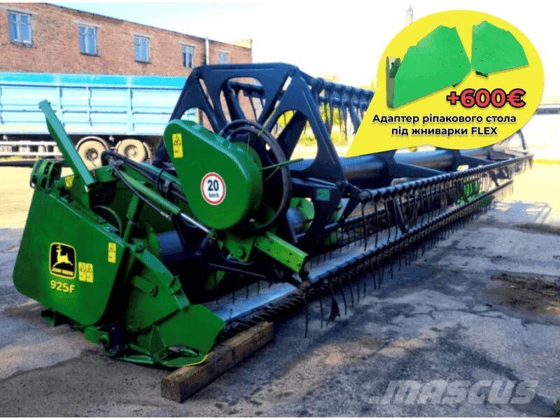 John Deere Flex Жатка John Deere 925F (1991) Erntevorsätze