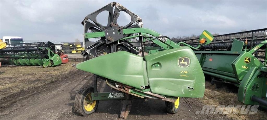John Deere HydraFlex жниварка John Deerе 625F (2007) Жатки