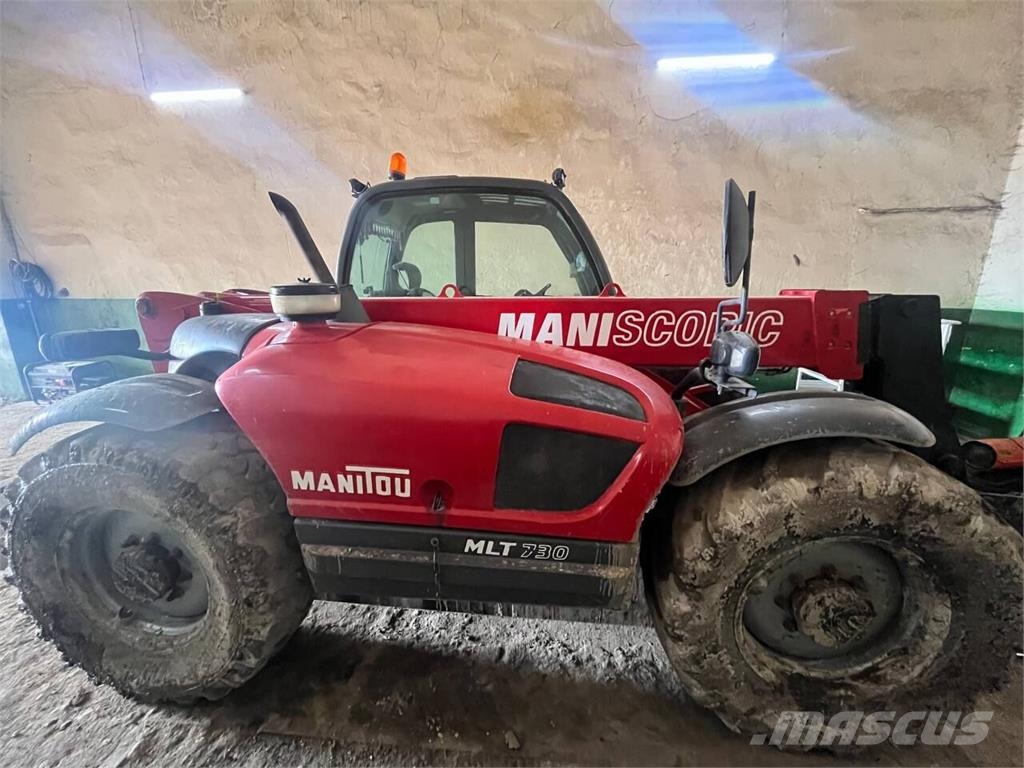 Manitou Навантажувач Manitou MLT 730 (2001) Palas cargadoras frontales