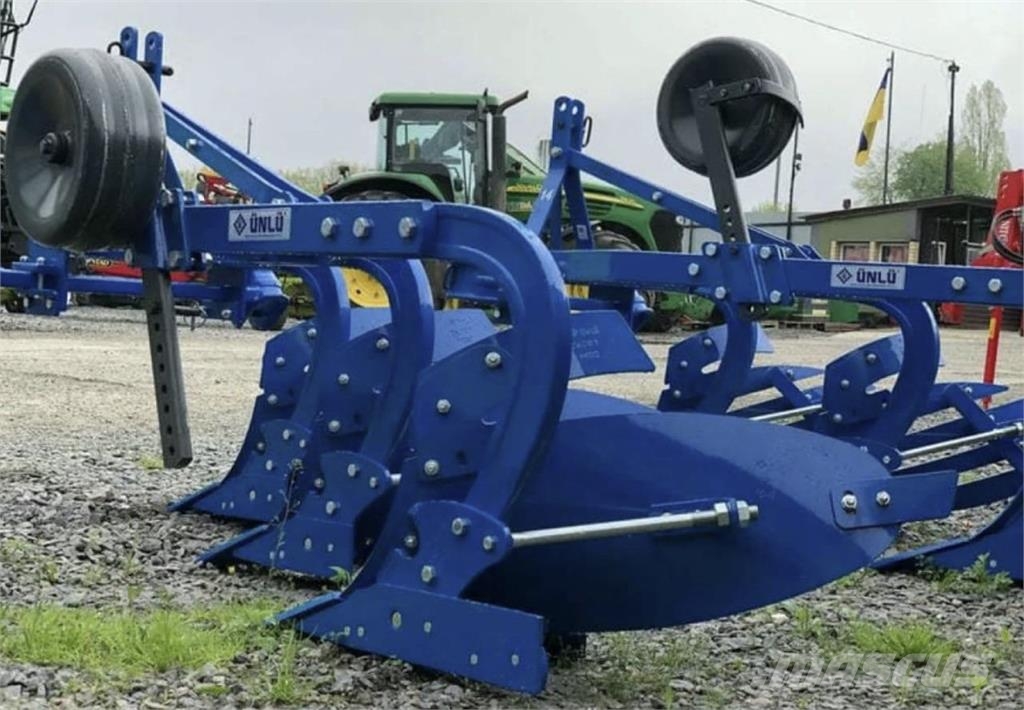  Ünlü Плуг ексцентричний UNLU 4 КОРПУСА 16” пір'єви Reversible ploughs