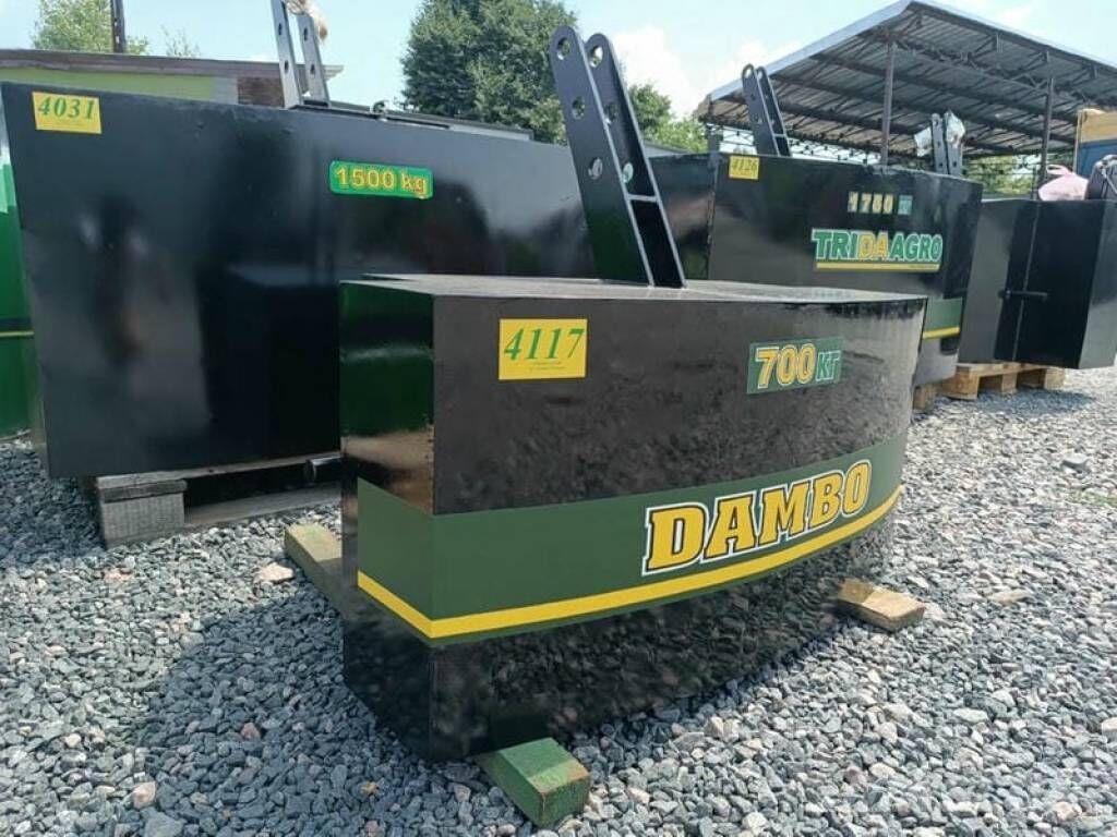 ТриДаАгро TriDaAgro Dambo 700 前配重塊