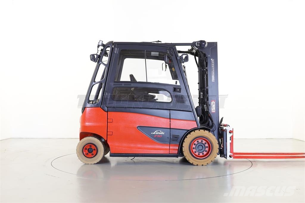 Linde E50HL-01 Elektrikli forkliftler