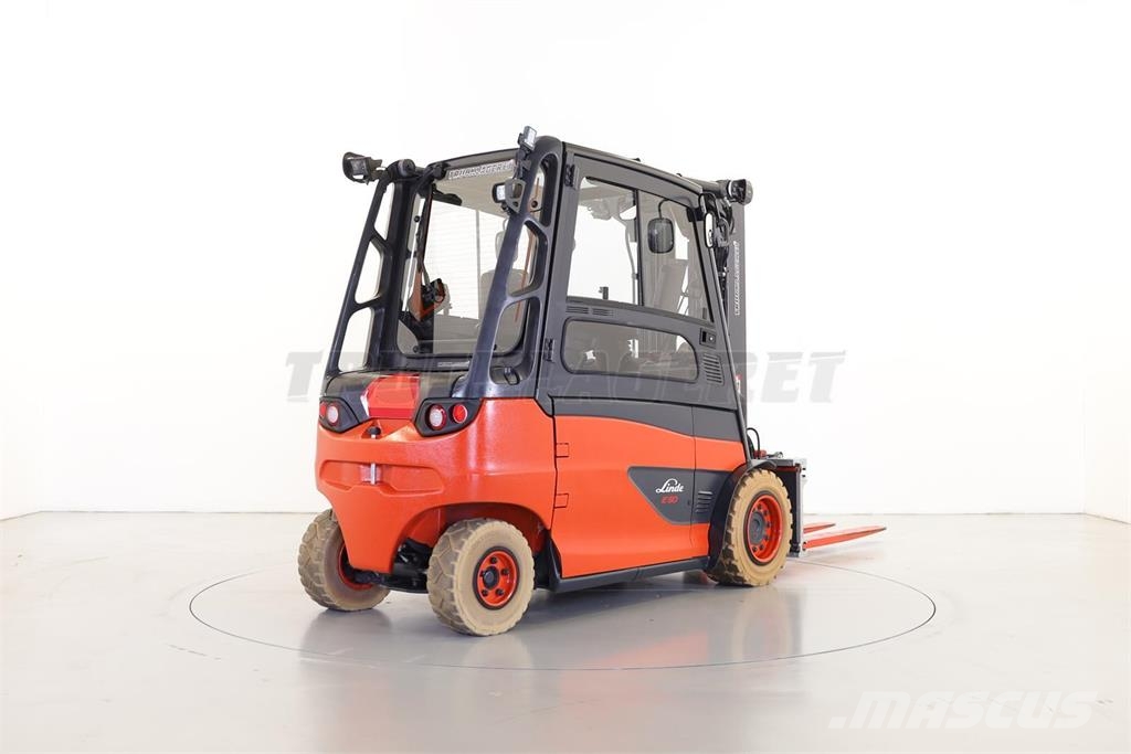 Linde E50HL-01 Elektrikli forkliftler