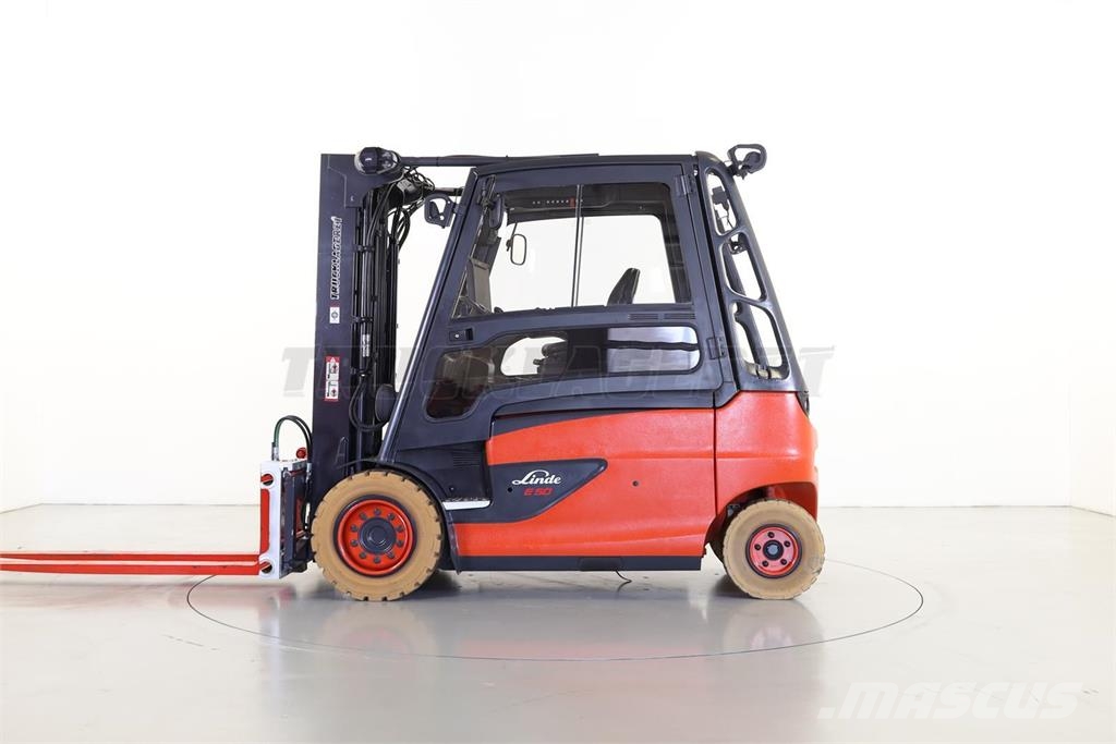 Linde E50HL-01 Elektrikli forkliftler