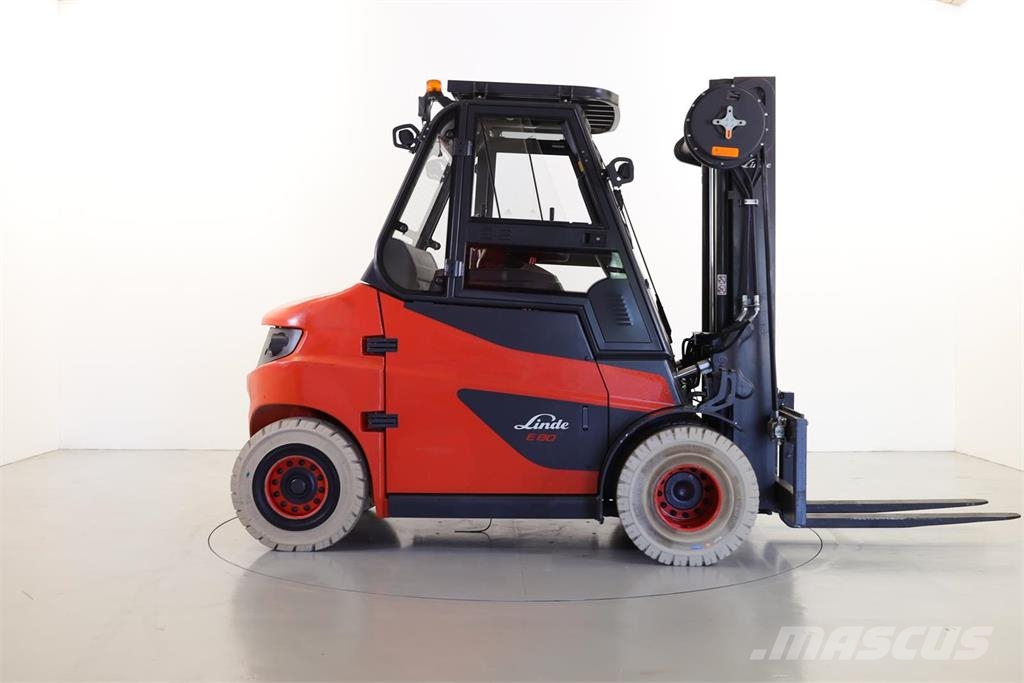 Linde E80-01 Elektrikli forkliftler
