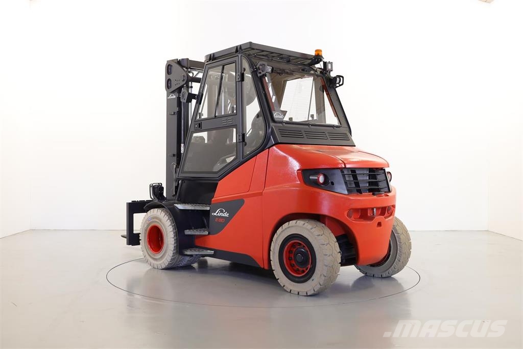 Linde E80-01 Elektrikli forkliftler