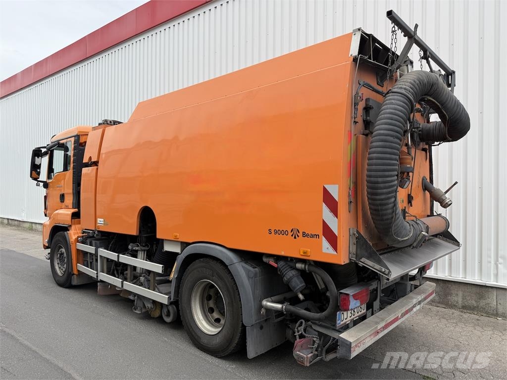 MAN TGS 18.360 Beam S9000 Caminhões varredoras