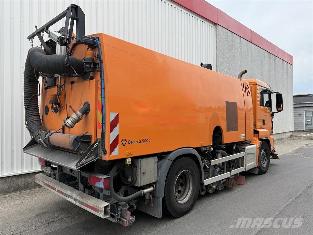 MAN TGS 18.360 Beam S9000 Caminhões varredoras