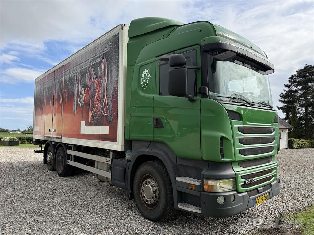 Scania R480 탑차 트럭