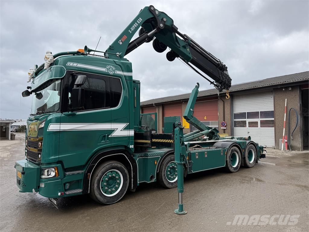 Scania R650 Hiab638jib Multifunkciós teherautók