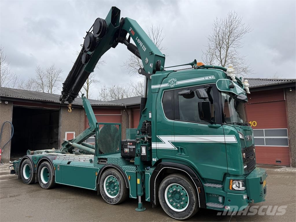 Scania R650 Hiab638jib Multifunkciós teherautók