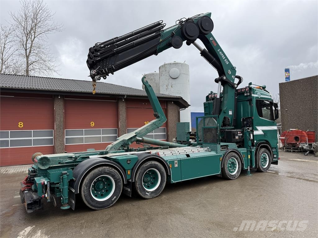 Scania R650 Hiab638jib Multifunkciós teherautók