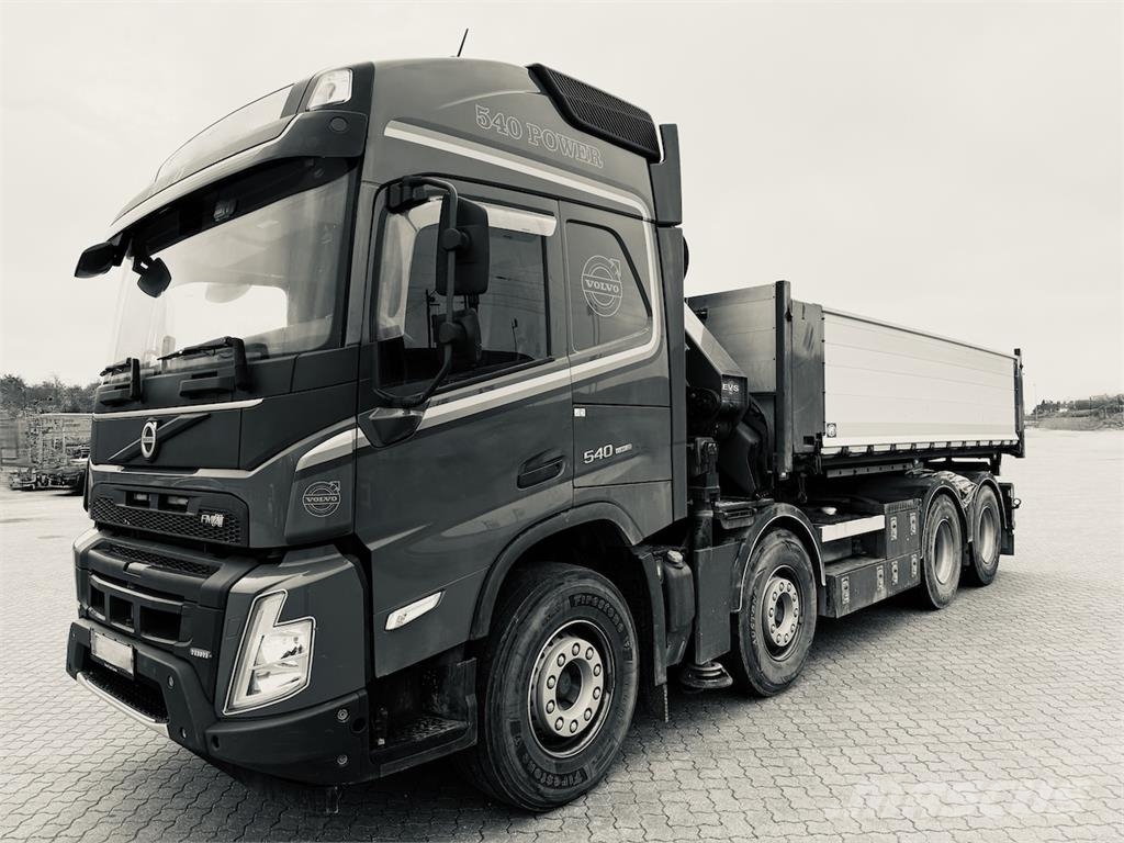 Volvo FMX540 Tandemløft Lastbiler med tip