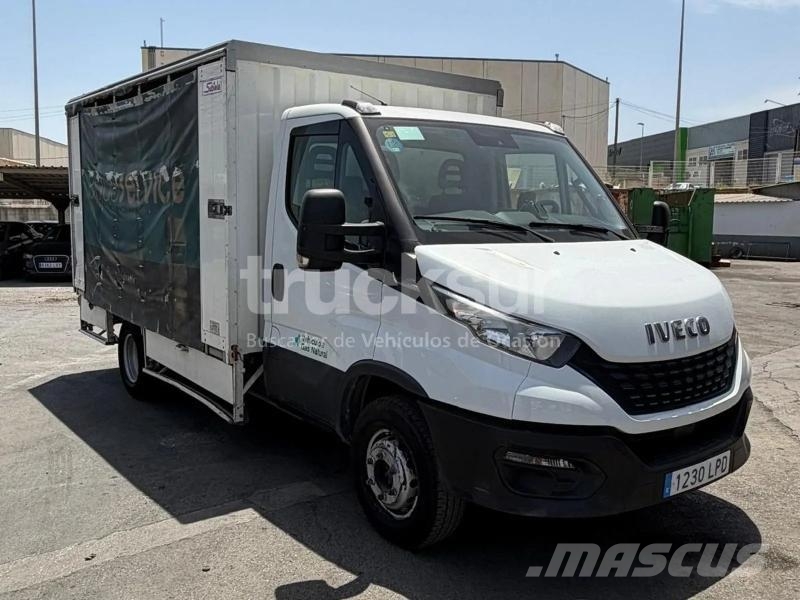 Iveco 72C14 GNC HI-MATIC BOTELLERO Kapali kasa kamyonlar