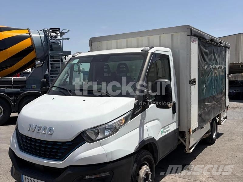 Iveco 72C14 GNC HI-MATIC BOTELLERO Kapali kasa kamyonlar