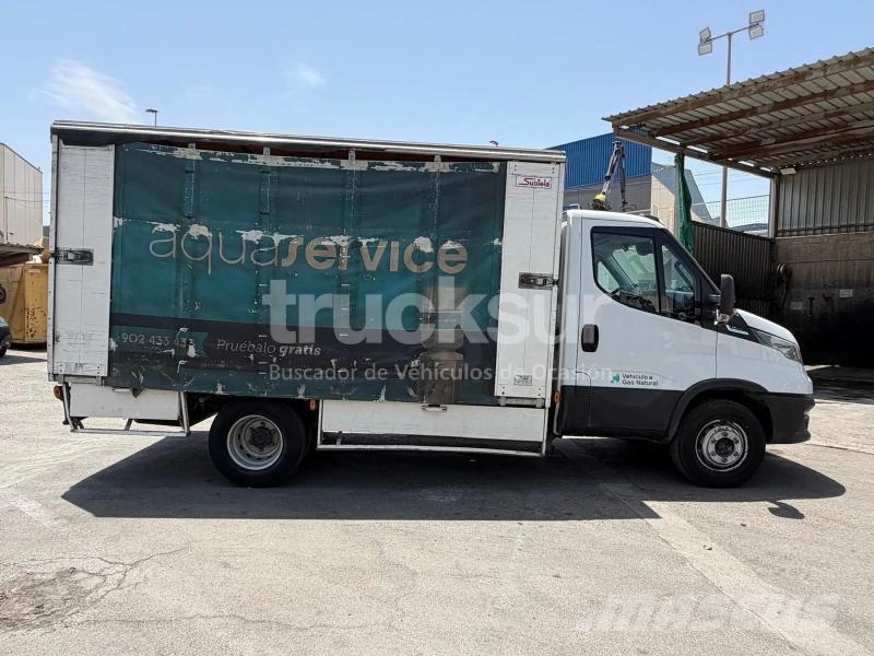 Iveco 72C14 GNC HI-MATIC BOTELLERO Kapali kasa kamyonlar
