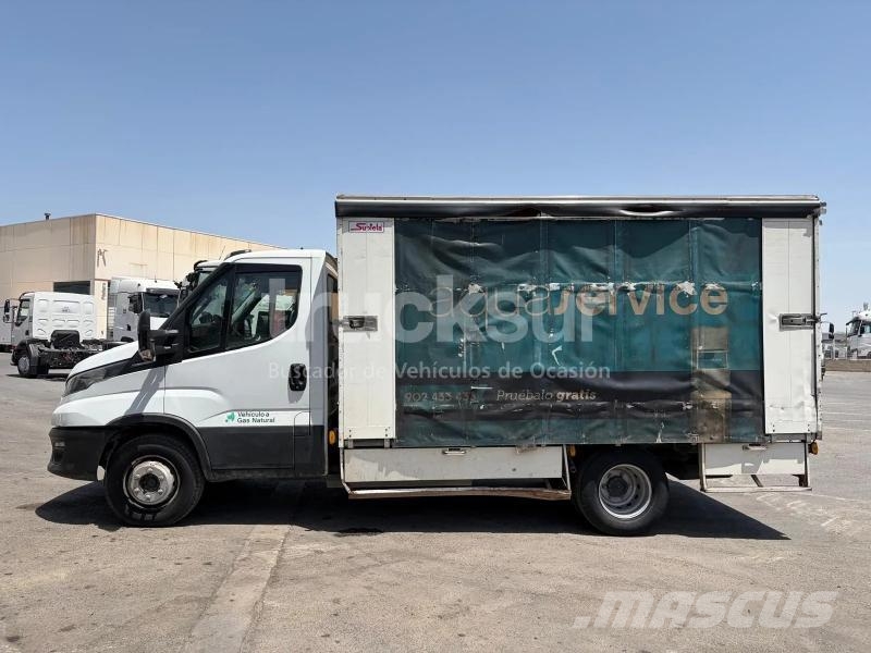 Iveco 72C14 GNC HI-MATIC BOTELLERO Kapali kasa kamyonlar