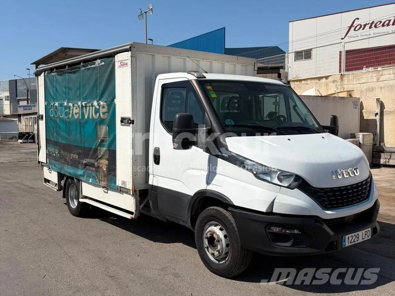 Iveco 72C14 GNC HI-MATIC BOTELLERO Kapali kasa kamyonlar