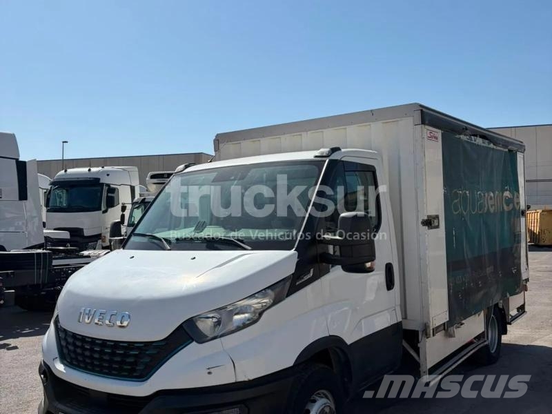 Iveco 72C14 GNC HI-MATIC BOTELLERO Kapali kasa kamyonlar