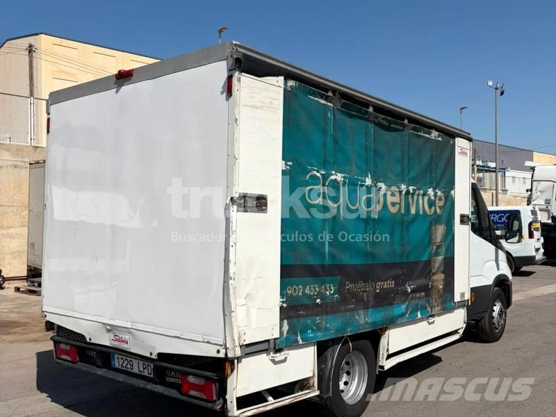 Iveco 72C14 GNC HI-MATIC BOTELLERO Kapali kasa kamyonlar