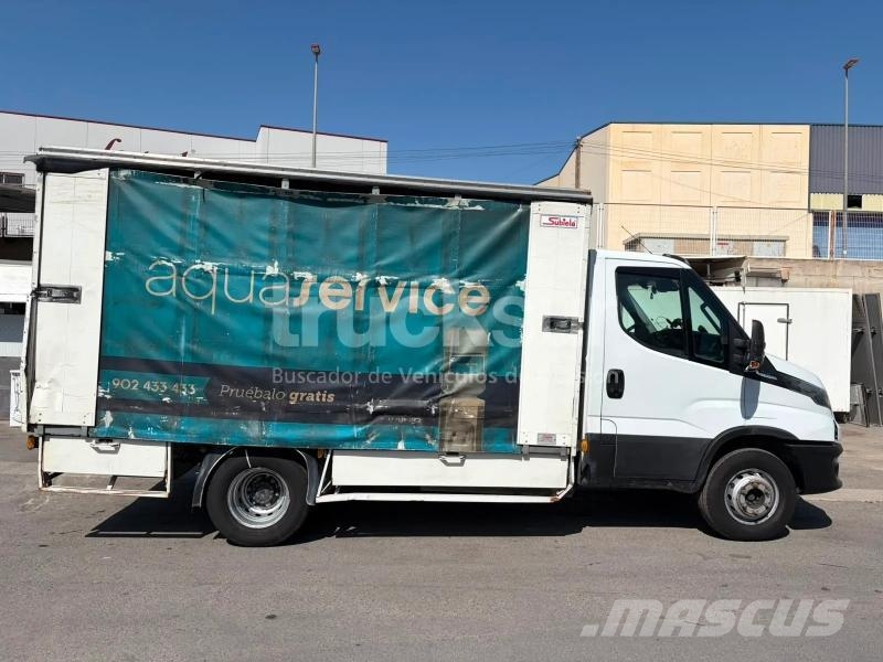 Iveco 72C14 GNC HI-MATIC BOTELLERO Kapali kasa kamyonlar
