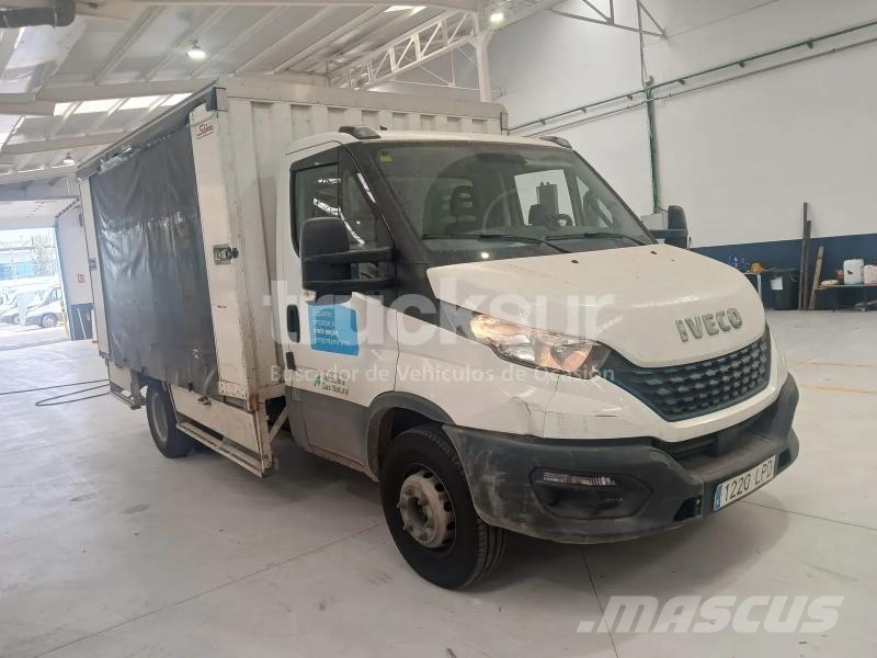 Iveco 72C14 GNC HI-MATIC BOTELLERO Kapali kasa kamyonlar