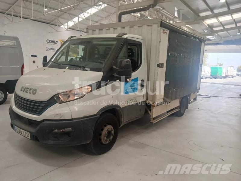 Iveco 72C14 GNC HI-MATIC BOTELLERO Kapali kasa kamyonlar