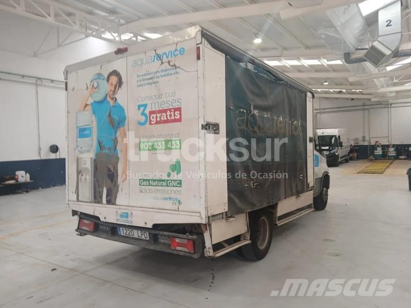 Iveco 72C14 GNC HI-MATIC BOTELLERO Kapali kasa kamyonlar