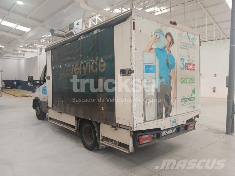 Iveco 72C14 GNC HI-MATIC BOTELLERO Kapali kasa kamyonlar