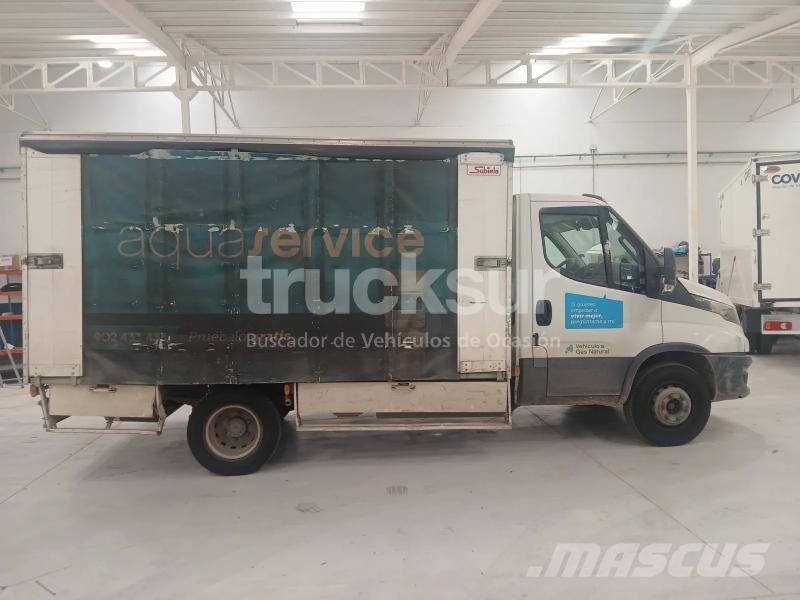 Iveco 72C14 GNC HI-MATIC BOTELLERO Kapali kasa kamyonlar
