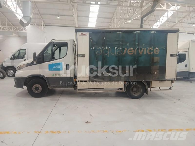 Iveco 72C14 GNC HI-MATIC BOTELLERO Kapali kasa kamyonlar