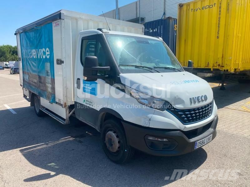 Iveco 72C14 GNC HI-MATIC BOTELLERO Kapali kasa kamyonlar