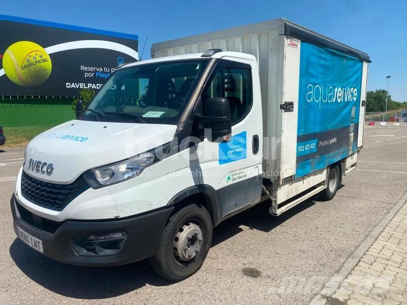 Iveco 72C14 GNC HI-MATIC BOTELLERO Kapali kasa kamyonlar