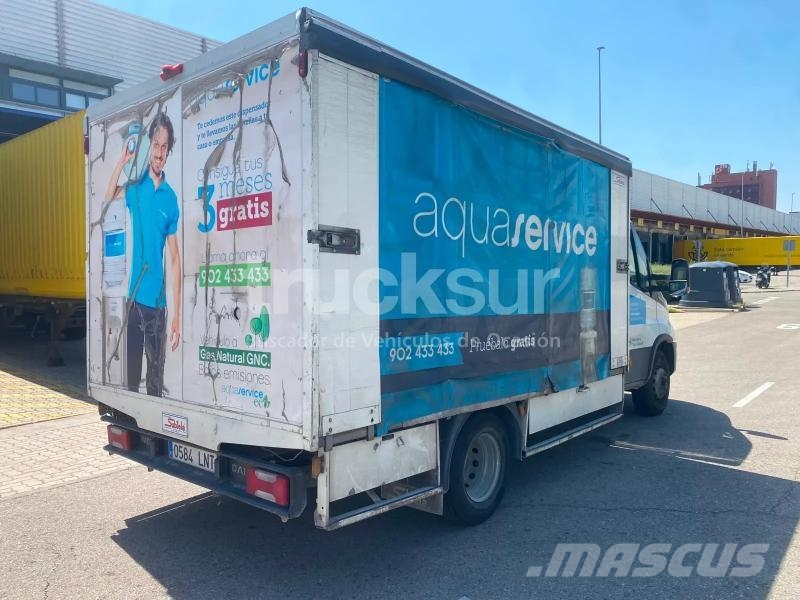 Iveco 72C14 GNC HI-MATIC BOTELLERO Kapali kasa kamyonlar