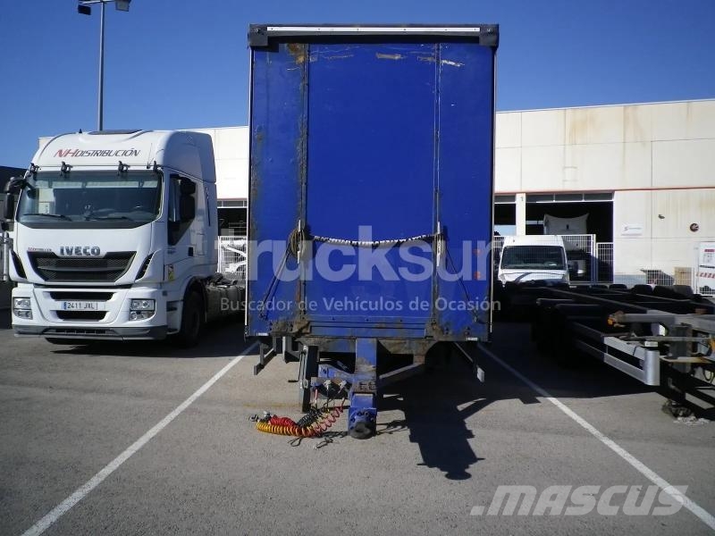 Lecitrailer LTRC-2E 篷布半拖車