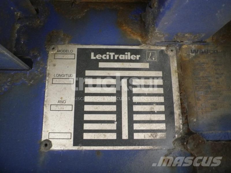Lecitrailer LTRC-2E 篷布半拖車