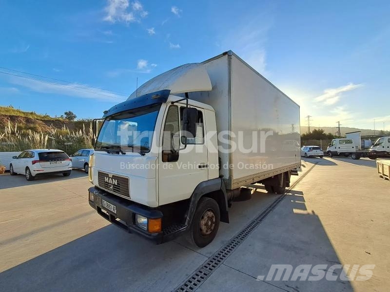MAN 8.224 LLC Camiones caja cerrada