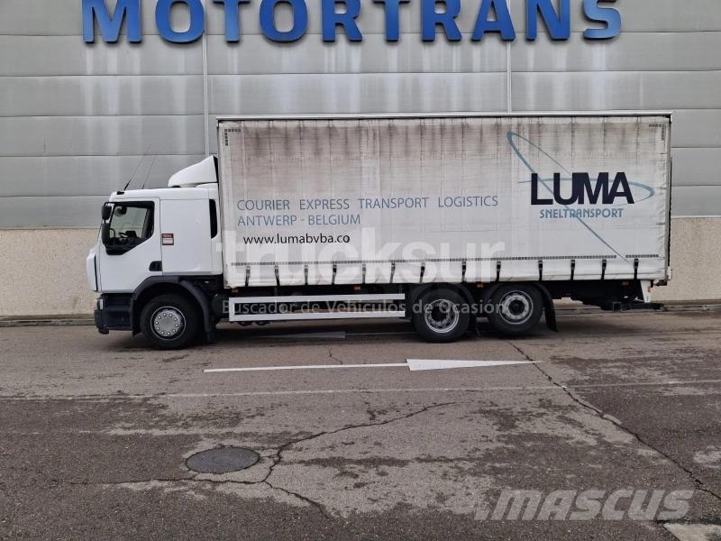 Renault D320.26 Camiones de caja de lona