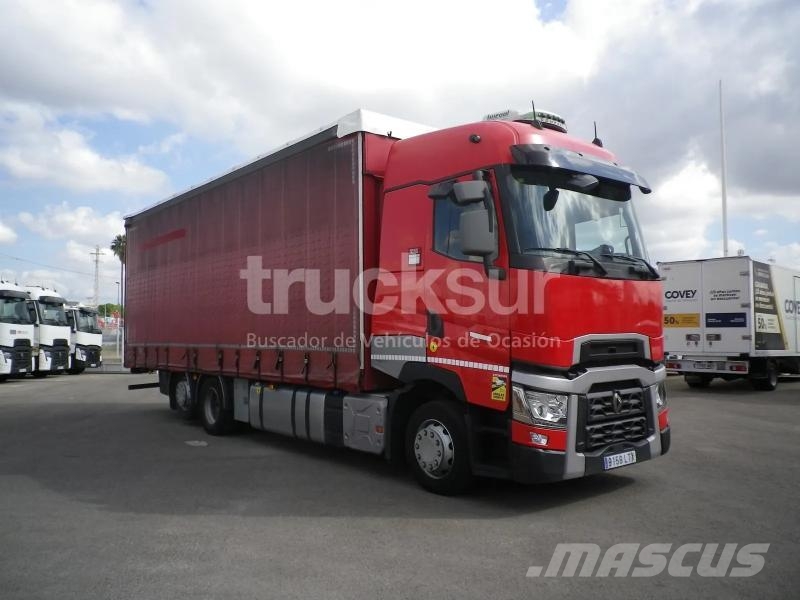 Renault T480 HIGH SLEEPER CAB R6X2 Pritsche & Plane