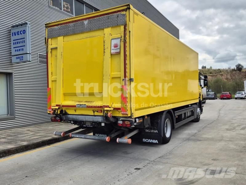 Scania P280 Camiones con caja de remolque