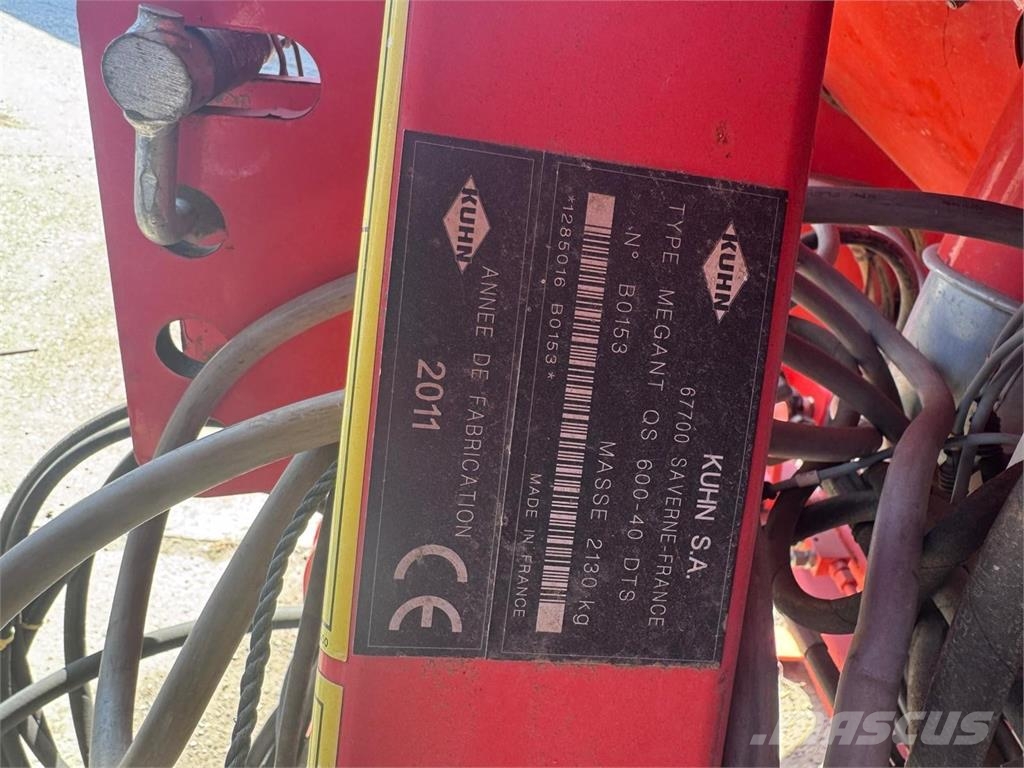 Kuhn MEGANT 600 Farm machinery