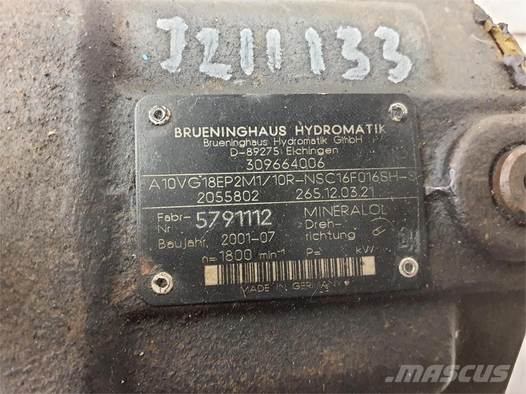 Brueninghaus Hydromatik hydraulic pump Запчастини для кранів