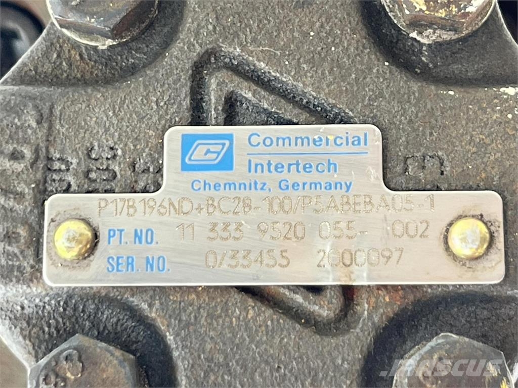 Compact Truck CT.2 Axial piston pump Oprema i dijelovi za kranove