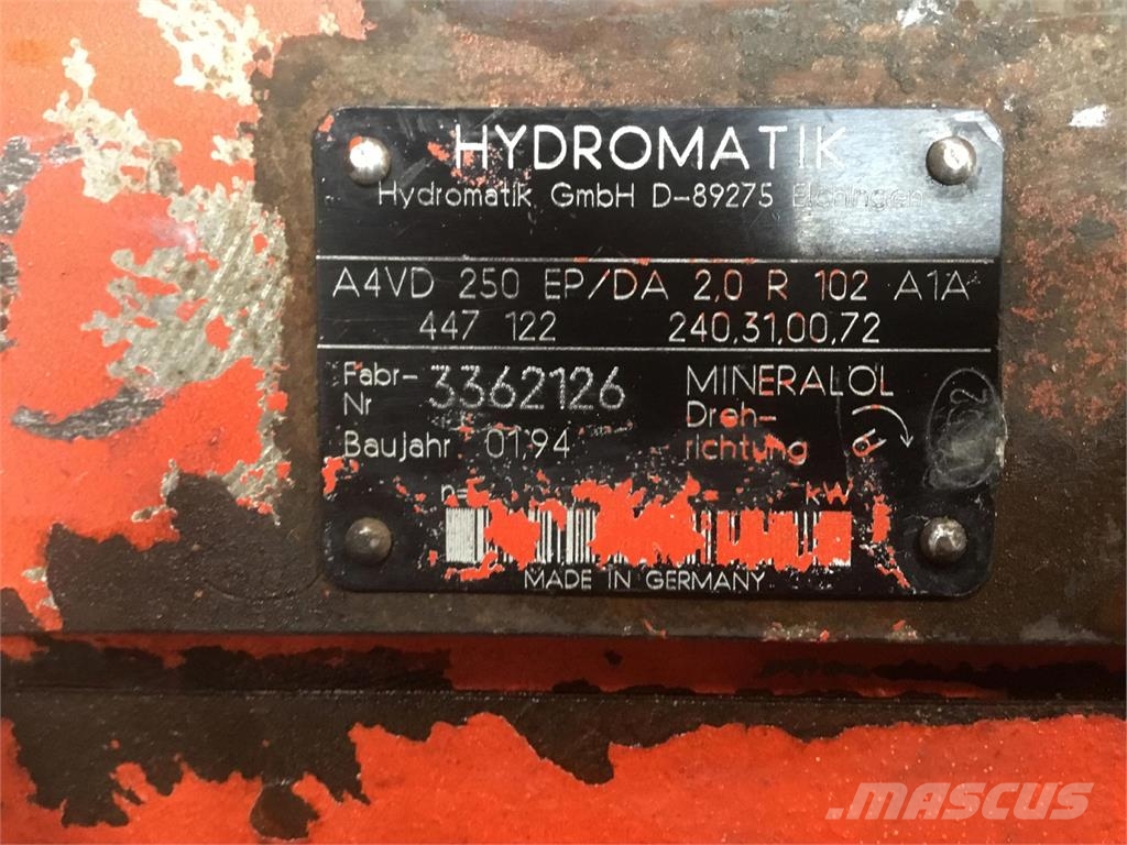 CT Compack Truck CT2 pump Kranar, delar och tillbehör