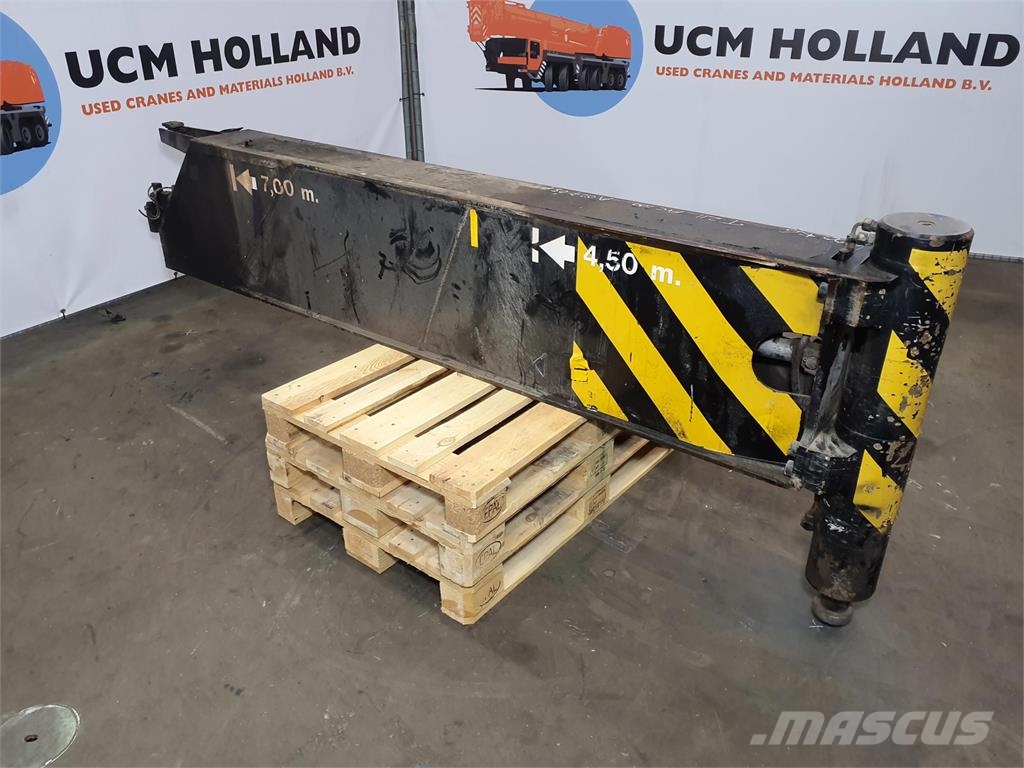 Demag AC 100 outrigger beam complete front Peças e equipamentos para guindastes
